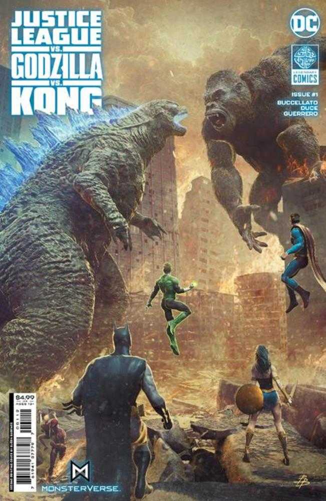 Justice League vs Godzilla vs Kong #1 2nd Print | Odin's Place