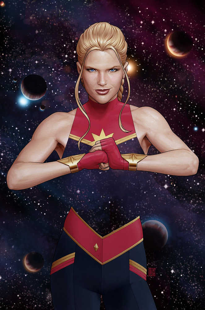 Captain Marvel #1 2nd Print Jtc Full Art Variant | Odin's Place