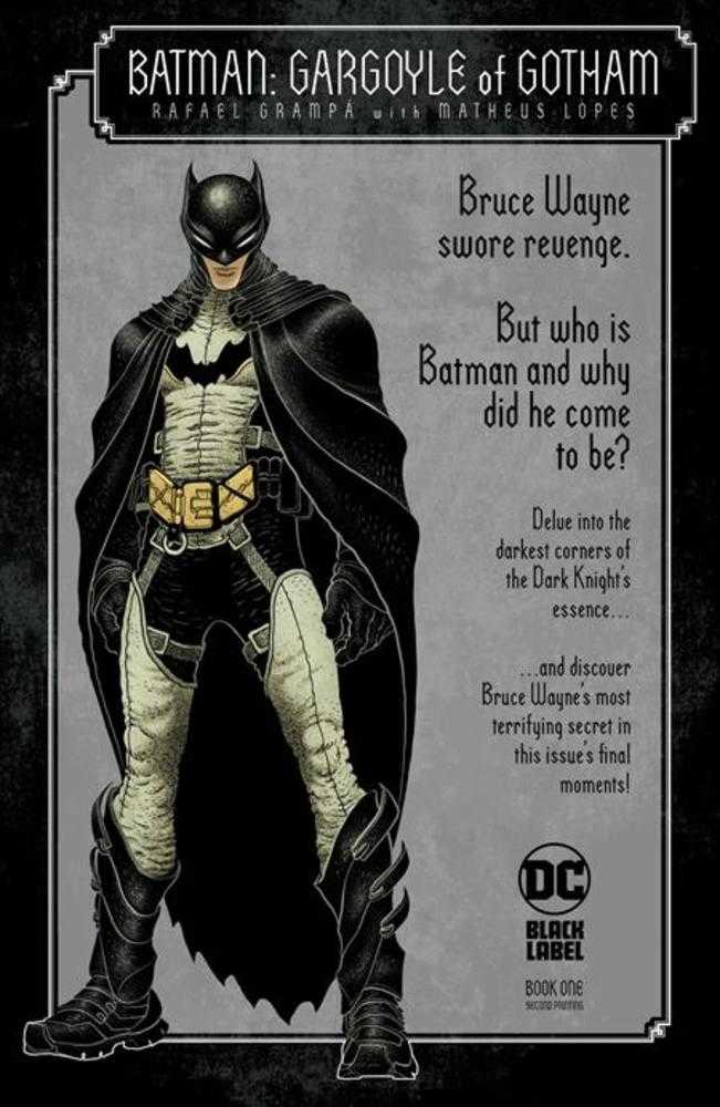 Batman Gargoyle Of Gotham #1 2nd Print | Odin's Place