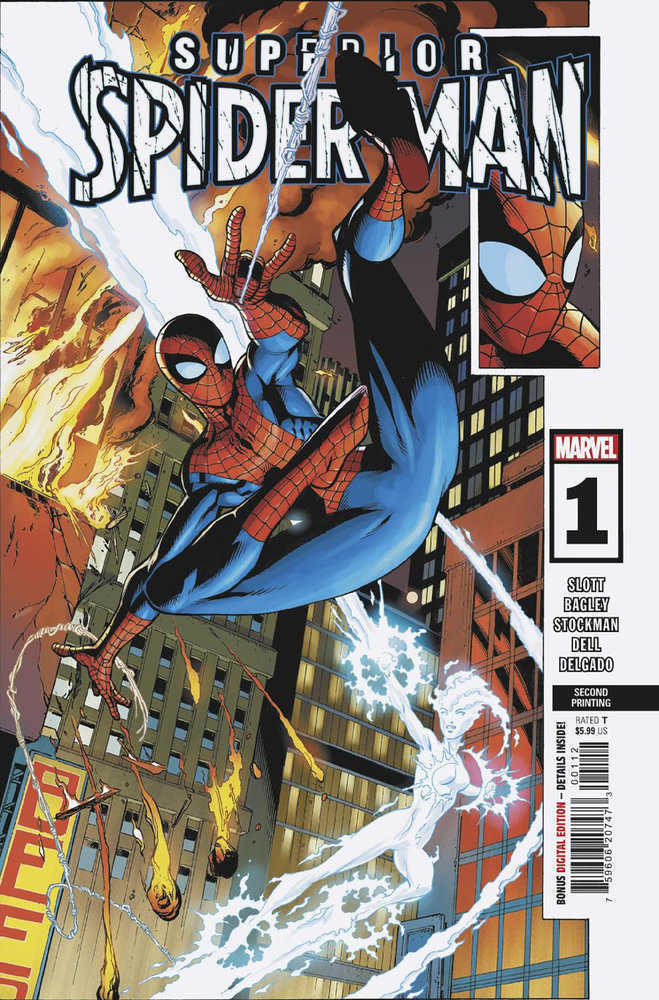 Superior Spider-Man 1 Mark Bagley 2nd Print Variant | Odin's Place