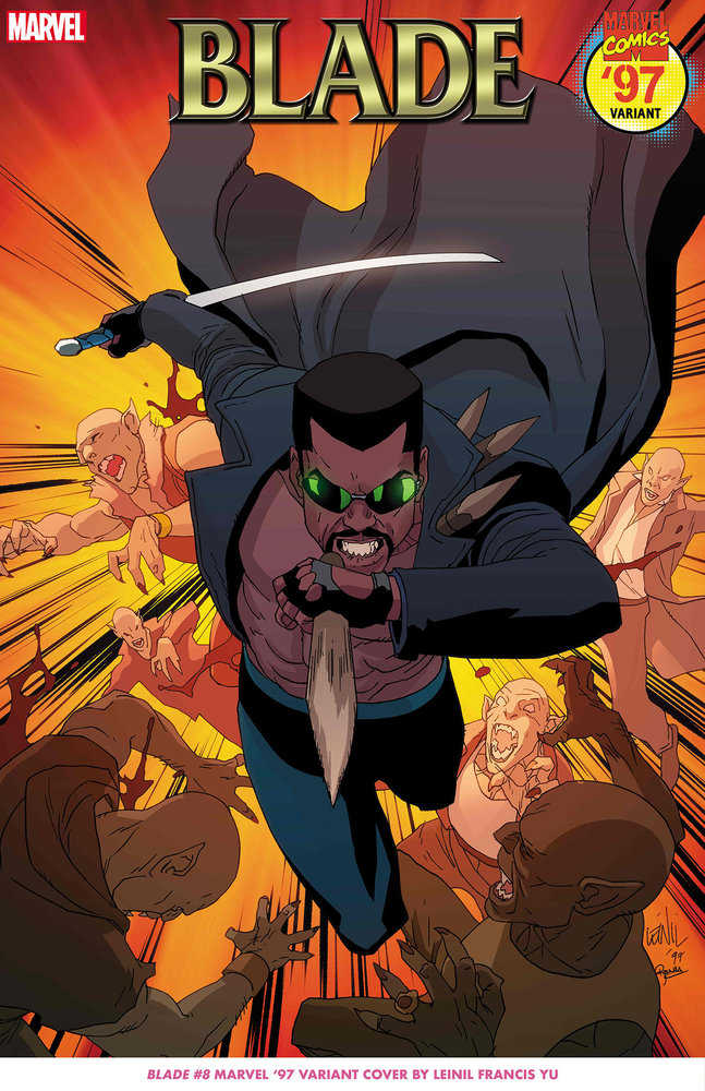 Blade 8 Leinil Yu Marvel 97 Variant | Odin's Place