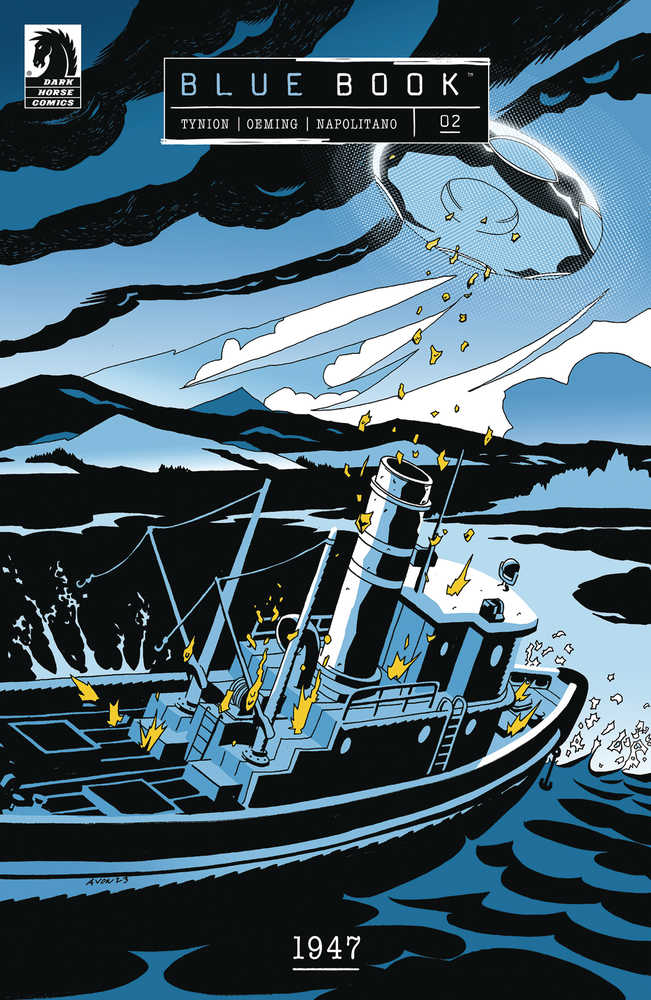 Blue Book 1947 #2 Cover A Oeming | Odin's Place