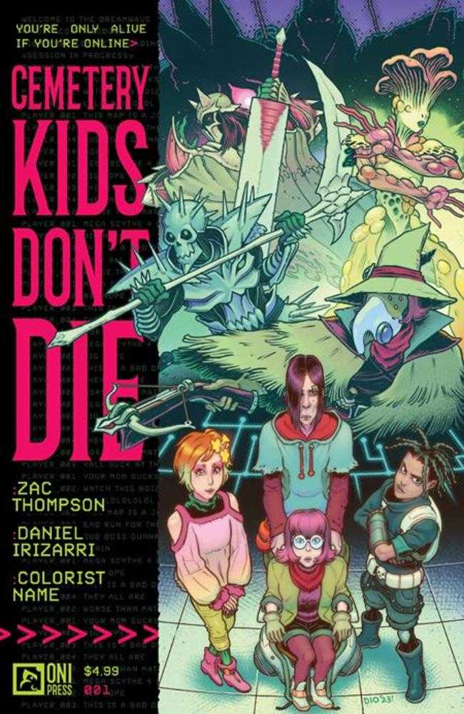 Cemetery Kids Dont Die #1 (Of 4) Cover A Daniel Irizarri | Odin's Place