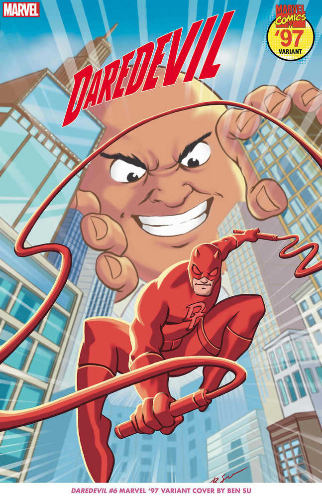 Daredevil 6 Ben Su Marvel 97 Variant | Odin's Place