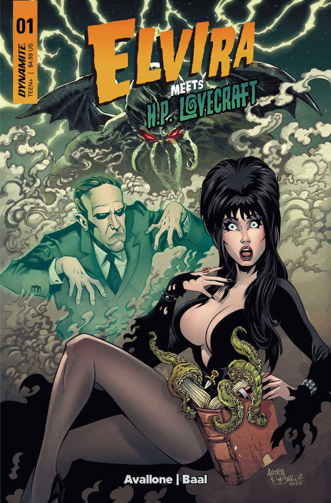 Elvira Meets Hp Lovecraft #1 Cover A Acosta | Odin's Place