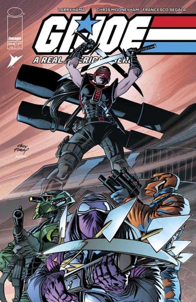 G.I. Joe A Real American Hero #304 Cover A Kubert & Anderson | Odin's Place