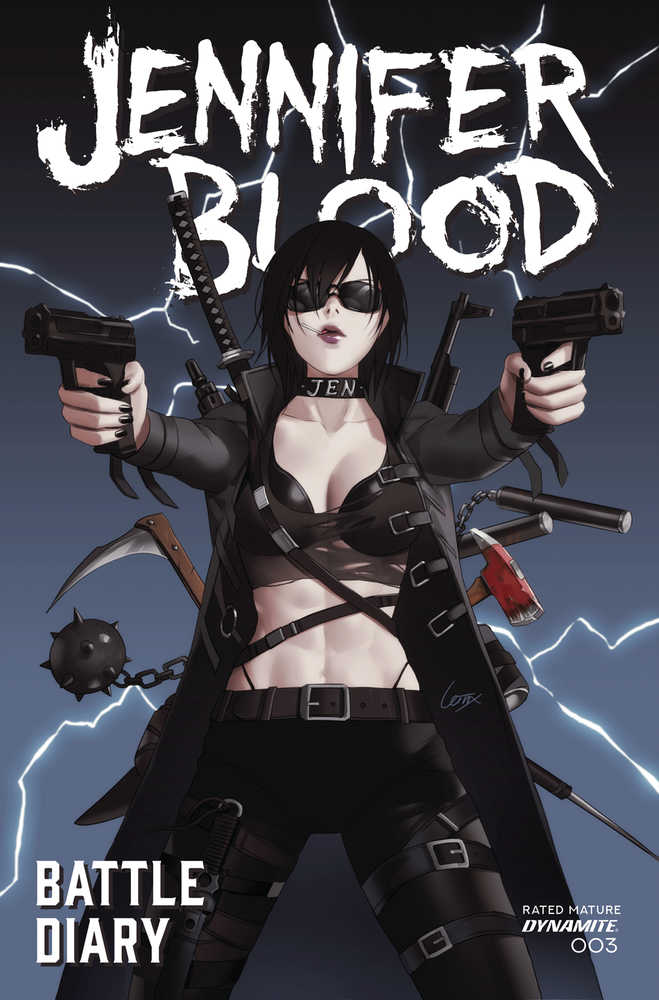 Jennifer Blood Battle Diary #3 Cover B Leirix (Mature) | Odin's Place