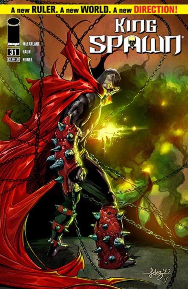 King Spawn #31 Cover A Fernandez Cardstock Previously Foc'D On 2/5/2024 | Odin's Place