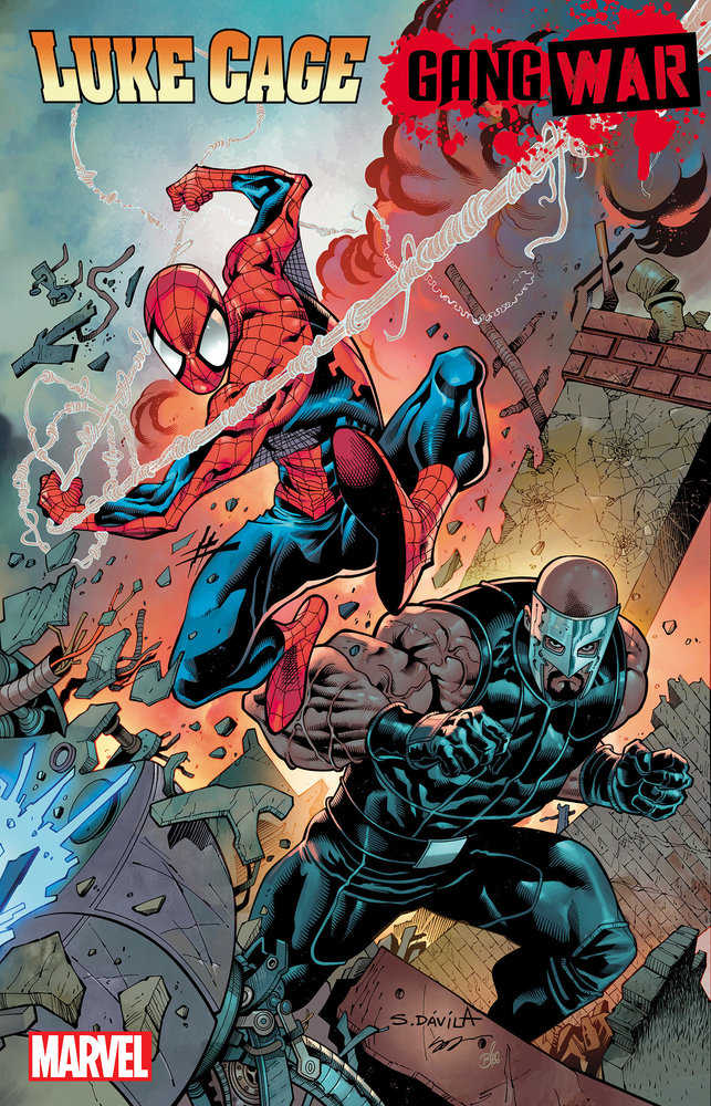 Luke Cage: Gang War 4 Sergio Davila Connecting Variant [Gw] | Odin's Place