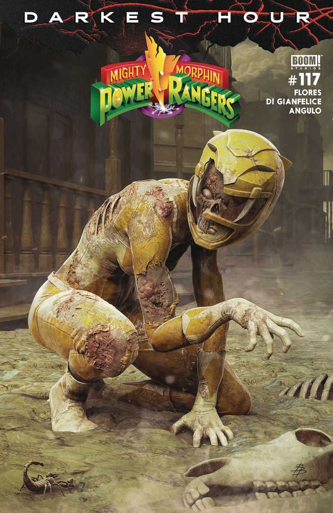 Mighty Morphin Power Rangers #117 Cover B Dark Grid Variant Barend | Odin's Place