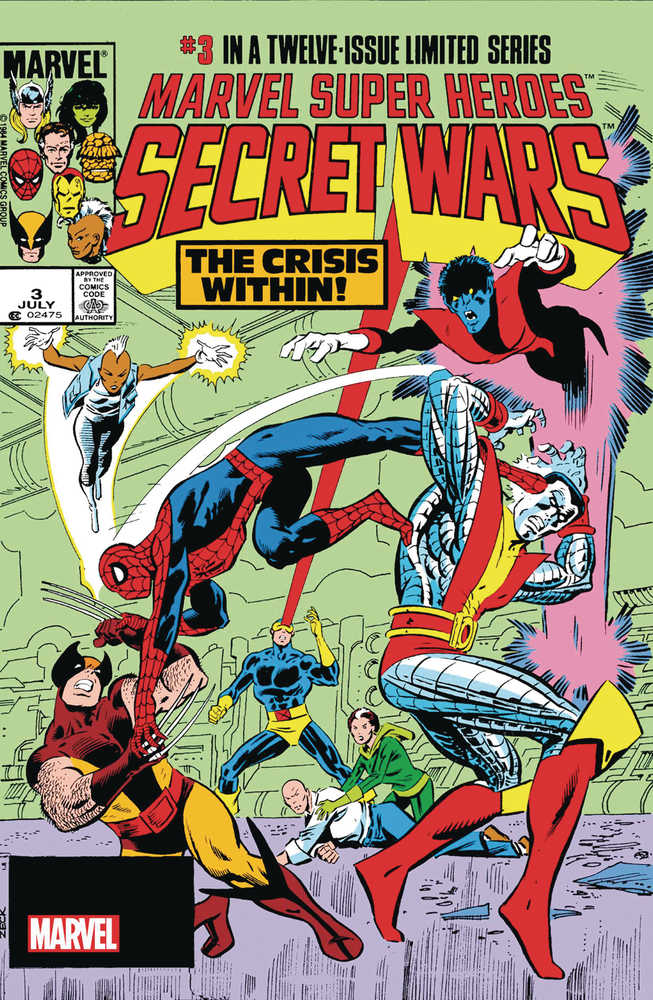 Msh Secret Wars Facsimile Edition #3 Foil Variant | Odin's Place