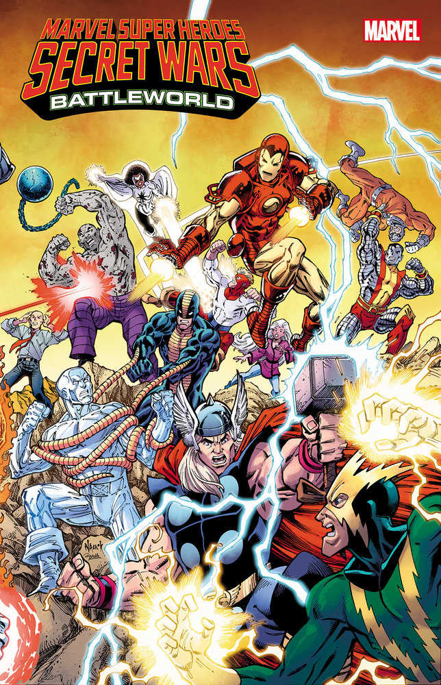 Marvel Super Heroes Secret Wars: Battleworld 4 Todd Nauck Connecting Variant | Odin's Place