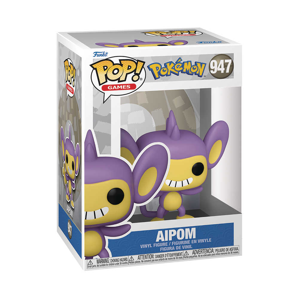 Pop Games Pokemon Aipom Vinyl Figure | Odin's Place