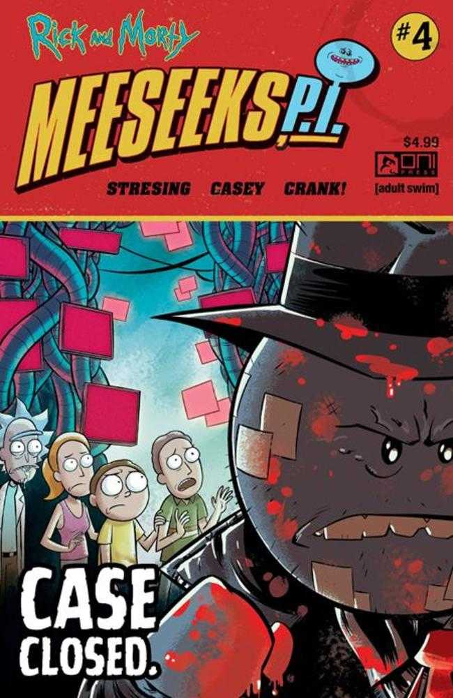Rick And Morty Meeseeks Pi #4 (Of 4) Cover A Fred C Stresing (Mature) | Odin's Place