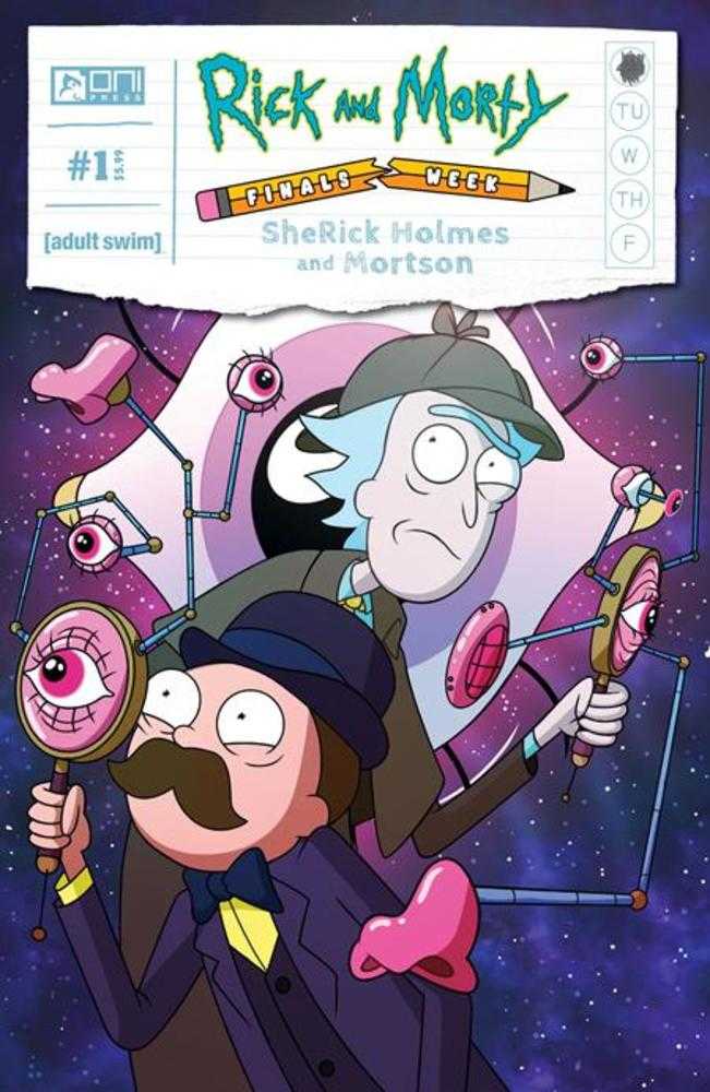 Rick And Morty Presents Finals Week Sherick Holmes And Mortson #1 (Of 5) Cover B Phil Murphy Variant (Mature) | Odin's Place