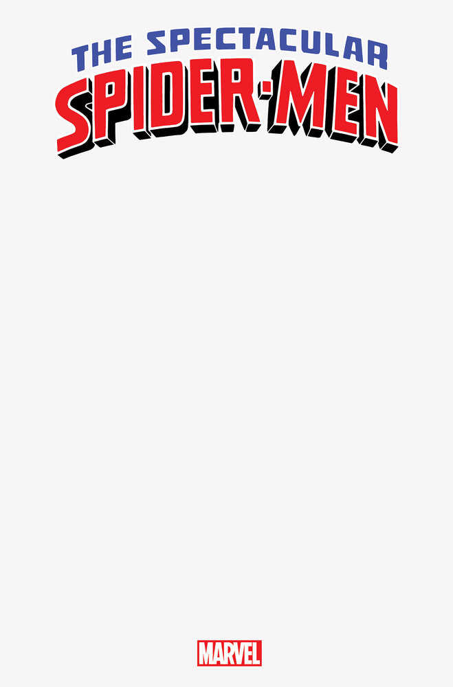 The Spectacular Spider-Men 1 Blank Cover Variant | Odin's Place