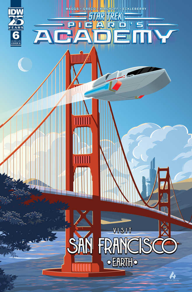 Star Trek: Picard'S Academy #6 Variant B (Harvey) | Odin's Place