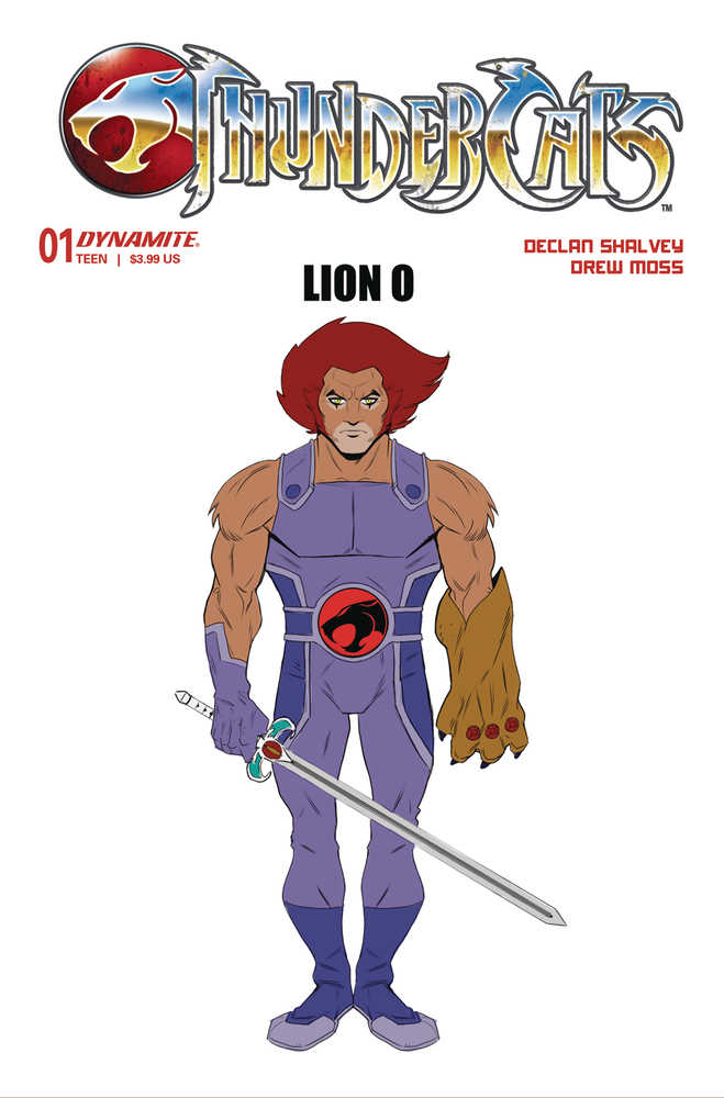 Thundercats #1 Cover P 10 Copy Variant Edition Moss Lion O Design Origina | Odin's Place