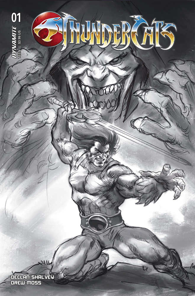 Thundercats #1 Cover R 15 Copy Variant Edition Parrillo Line Art | Odin's Place