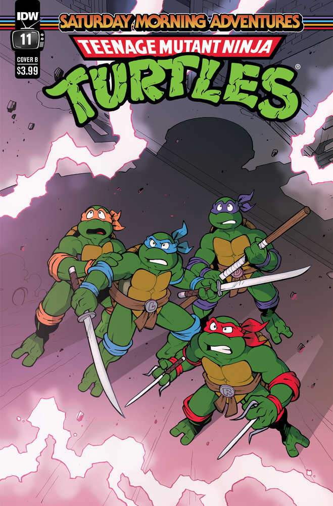 Teenage Mutant Ninja Turtles: Saturday Morning Adventures #11 Variant B (Lawrence) | Odin's Place