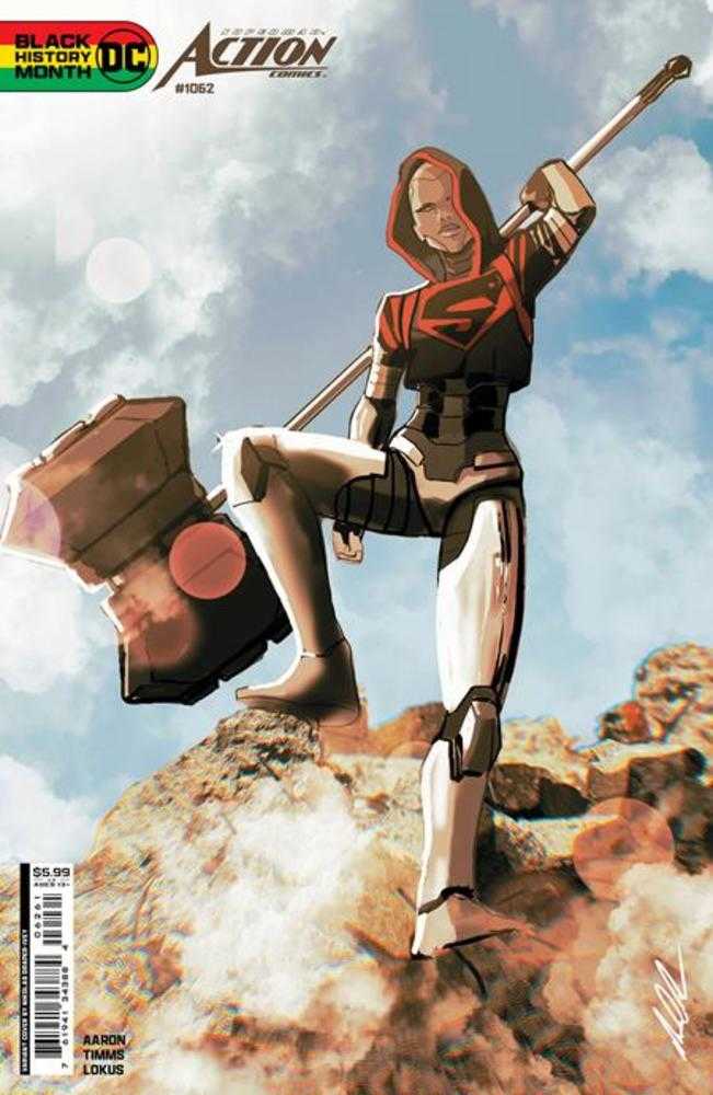 Action Comics #1062 Cover D Nikolas Draper-Ivey Black History Month Card Stock Variant | Odin's Place