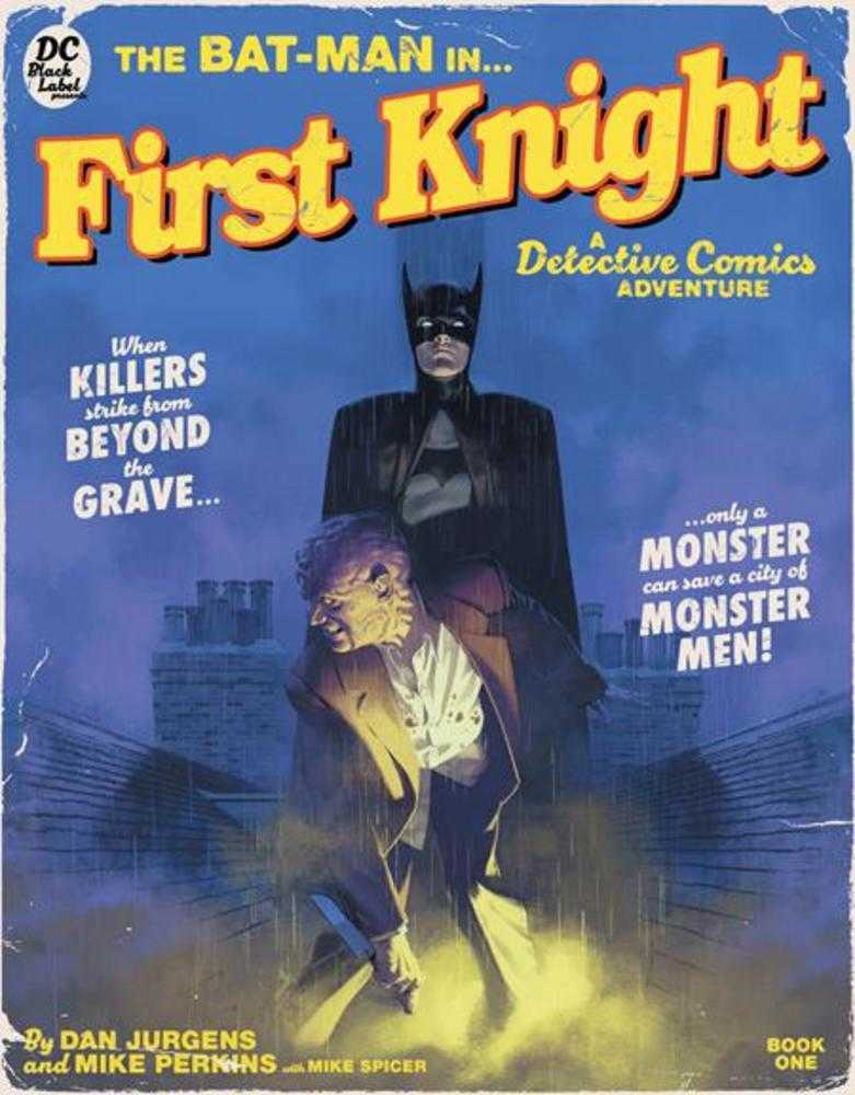 The Bat-Man First Knight #1 (Of 3) Cover C Marc Aspinall Pulp Novel Variant (Mature) | Odin's Place