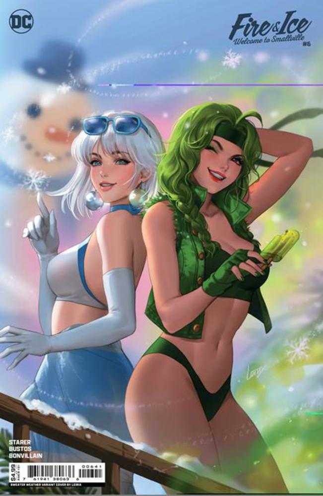 Fire & Ice Welcome To Smallville #6 (Of 6) Cover D Lesley Leirix Li Sweater Weather Card Stock Variant | Odin's Place