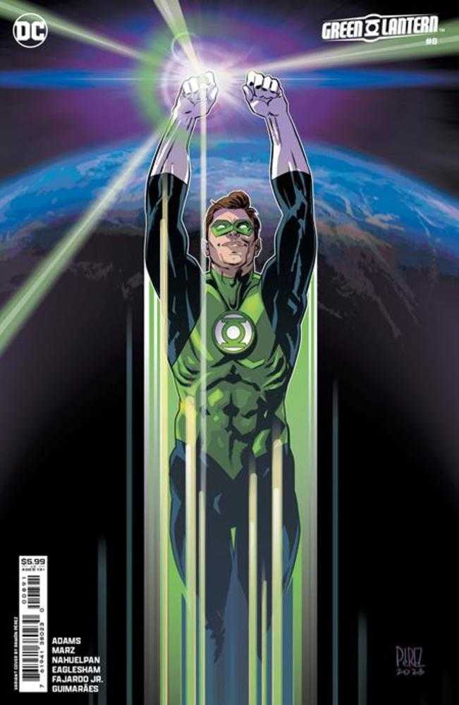 Green Lantern #8 Cover C Ramon Perez Card Stock Variant | Odin's Place