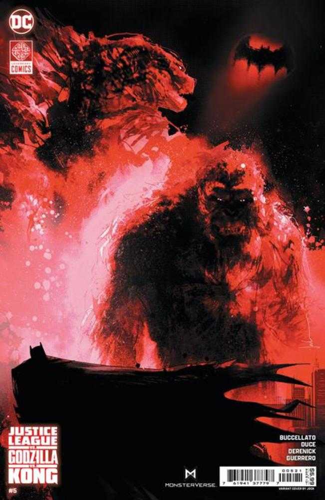 Justice League vs Godzilla vs Kong #5 (Of 7) Cover B Jock Card Stock Variant | Odin's Place