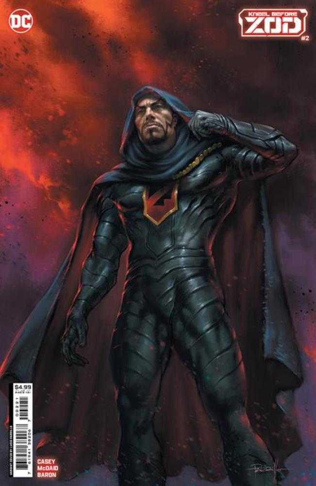 Kneel Before Zod #2 (Of 12) Cover B Lucio Parrillo Card Stock Variant | Odin's Place