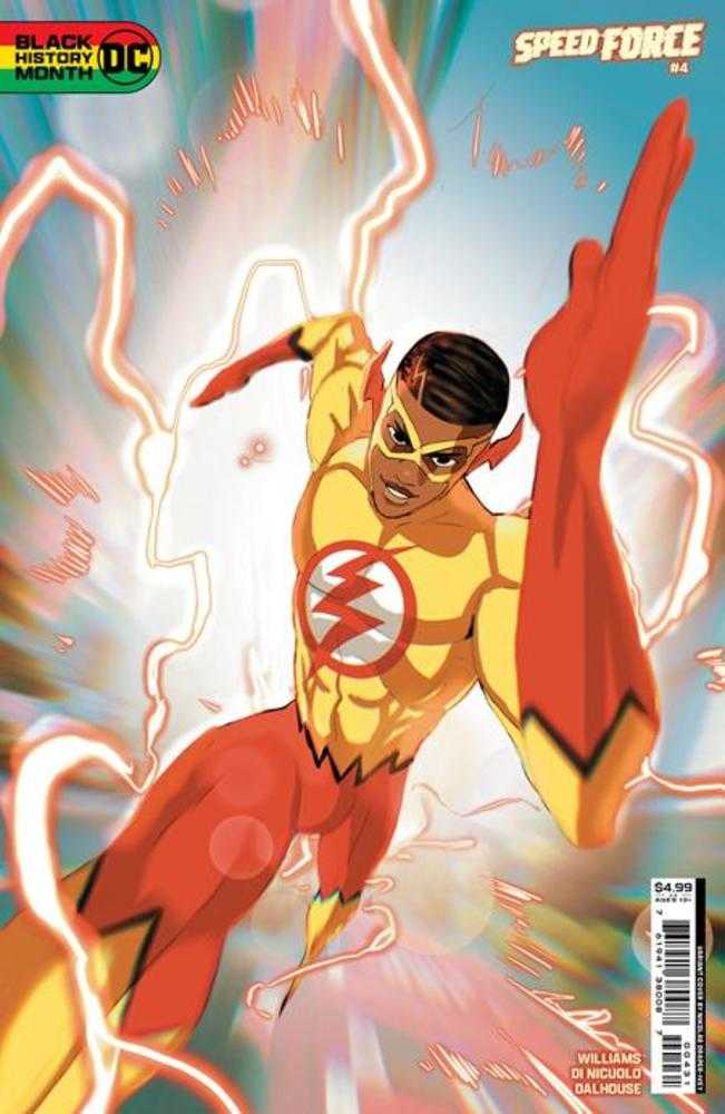 Speed Force #4 (Of 6) Cover C Nikolas Draper-Ivey Black History Month Card Stock Variant | Odin's Place