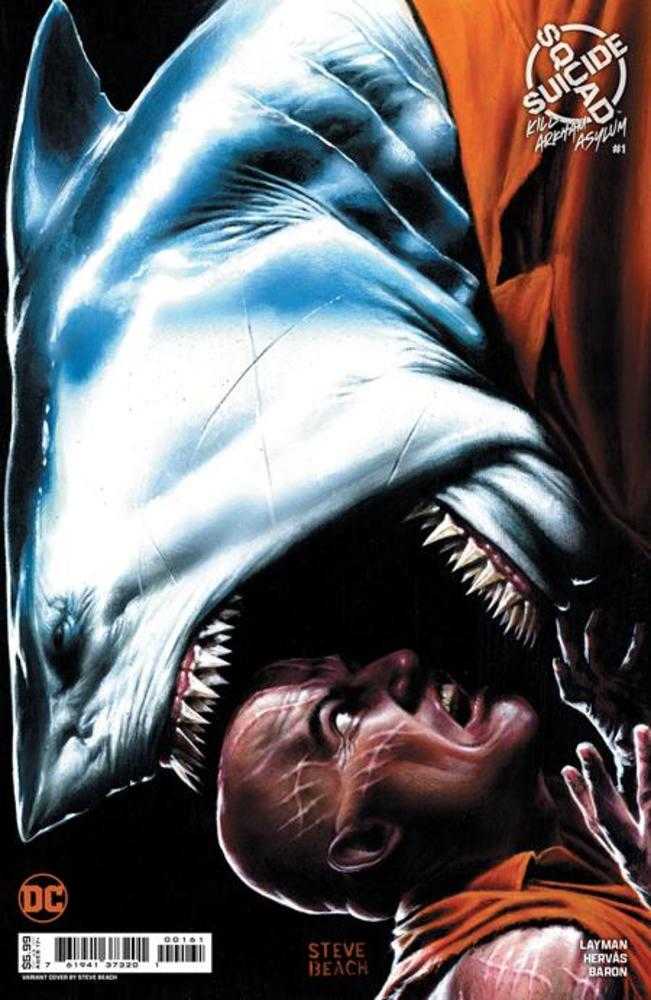 Suicide Squad Kill Arkham Asylum #1 (Of 5) Cover C Steve Beach Card Stock Variant (Mature) | Odin's Place