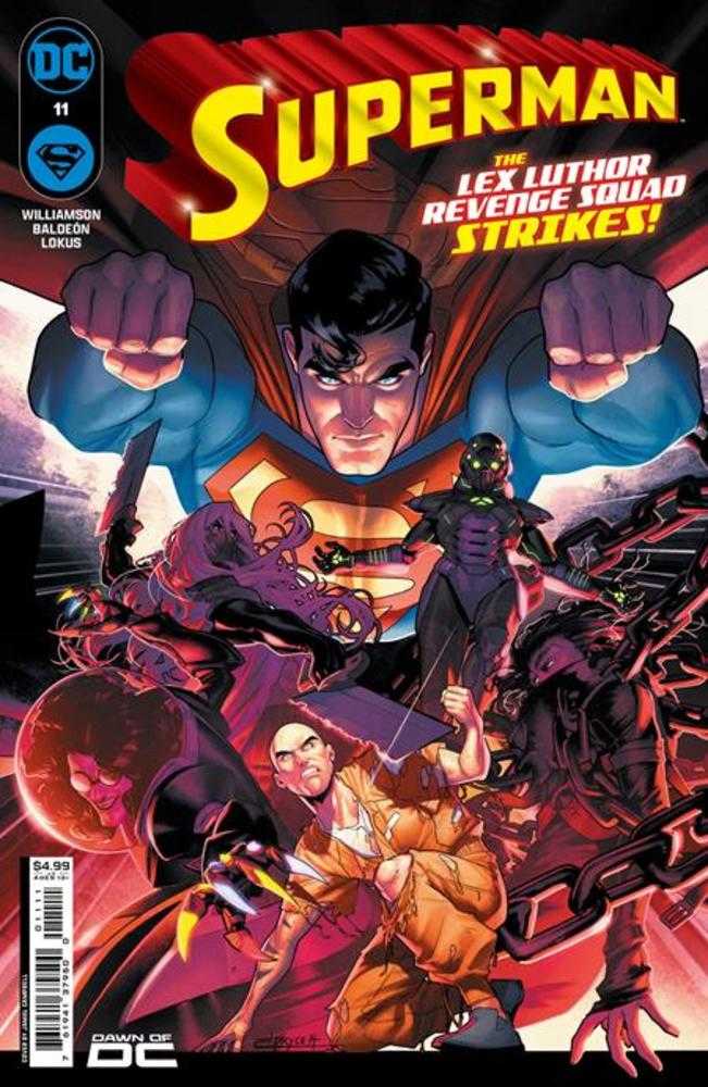 Superman #11 Cover A Jamal Campbell | Odin's Place