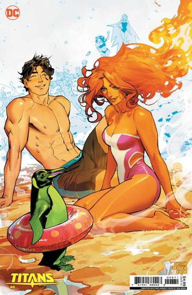 Titans #8 Cover D Dan Mora Sweater Weather Card Stock Variant | Odin's Place