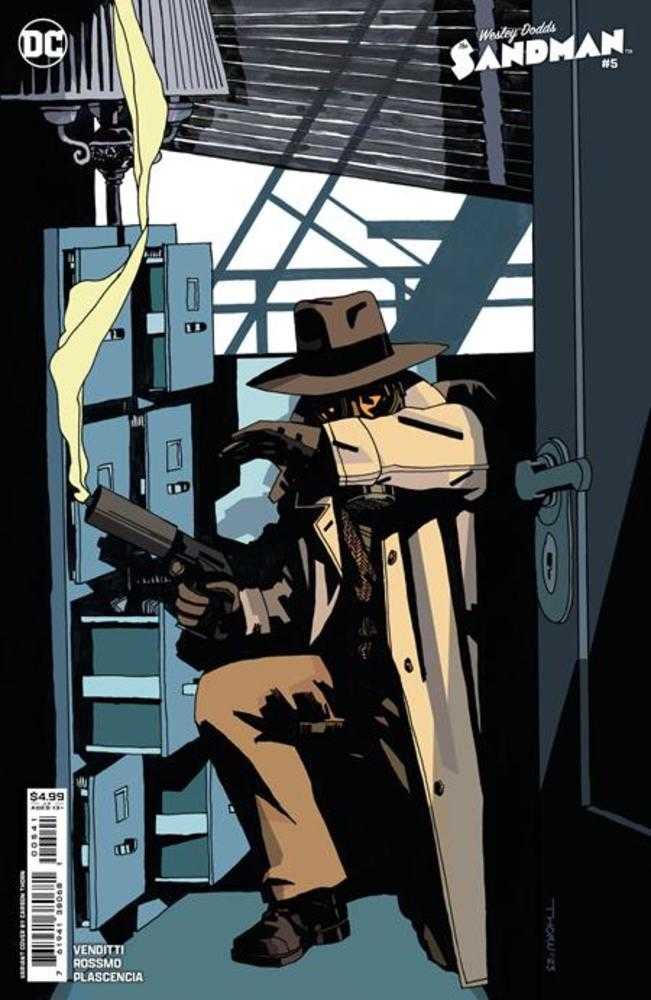 Wesley Dodds The Sandman #5 (Of 6) Cover C Carson Thorn Card Stock Variant | Odin's Place