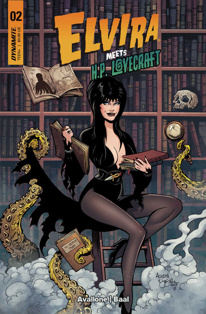 Elvira Meets Hp Lovecraft #2 Cover A Acosta | Odin's Place
