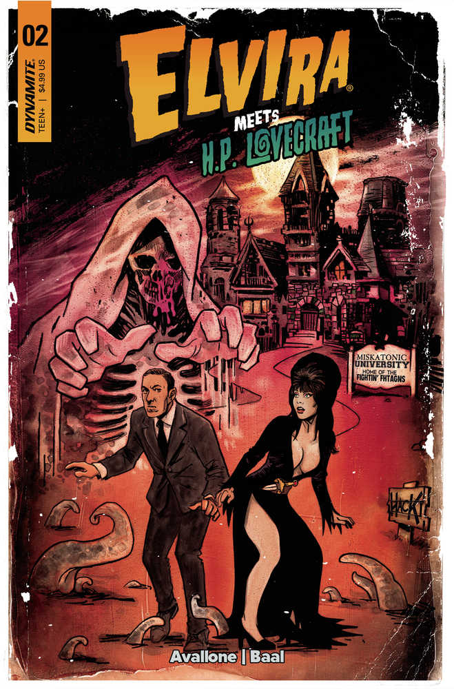 Elvira Meets Hp Lovecraft #2 Cover C Hack | Odin's Place