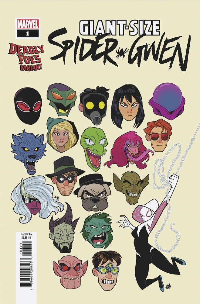 Giant-Size Spider-Gwen #1 Dave Bardin Deadly Foes Variant | Odin's Place