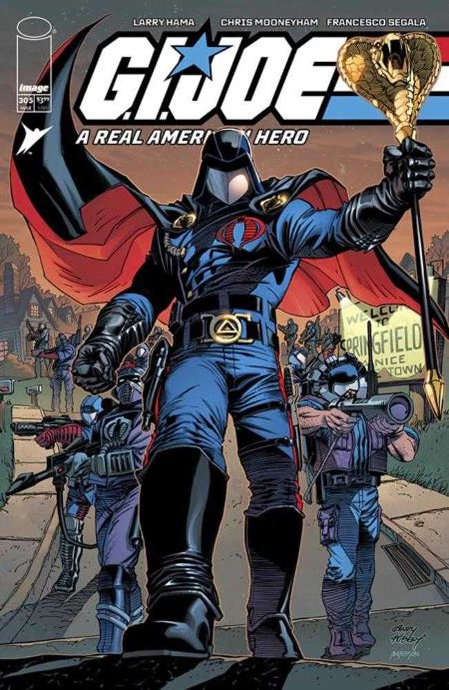 G.I. Joe A Real American Hero #305 Cover A Andy Kubert & Brad Anderson | Odin's Place