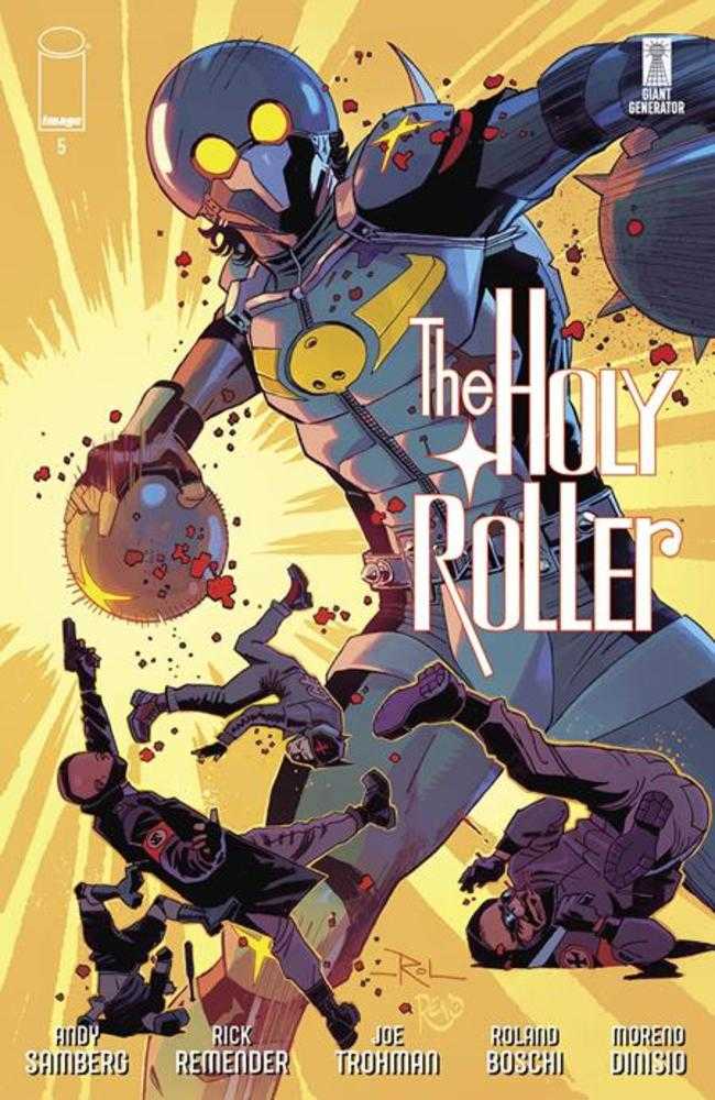 Holy Roller #5 (Of 9) Cover A Roland Boschi & Moreno Dinisio | Odin's Place