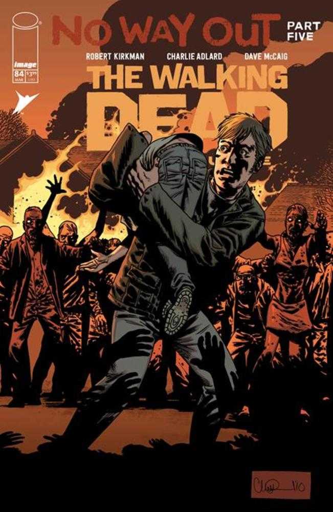 Walking Dead Deluxe #84 Cover B Charlie Adlard & Dave Mccaig Variant (Mature) | Odin's Place