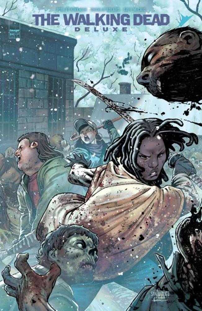 Walking Dead Deluxe #84 Cover C Mateus Santolouco Variant (Mature) | Odin's Place