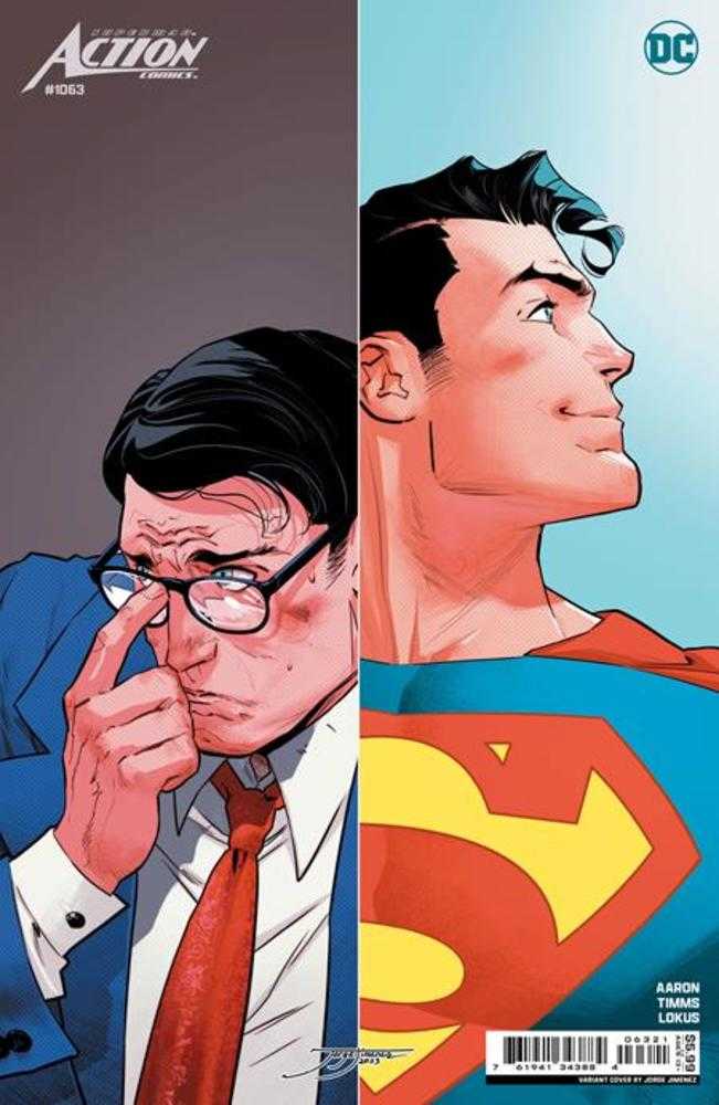 Action Comics #1063 Cover B Jorge Jimenez Card Stock Variant | Odin's Place
