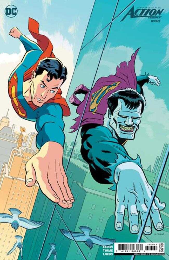 Action Comics #1063 Cover D R Kikuo Johnson Card Stock Variant | Odin's Place