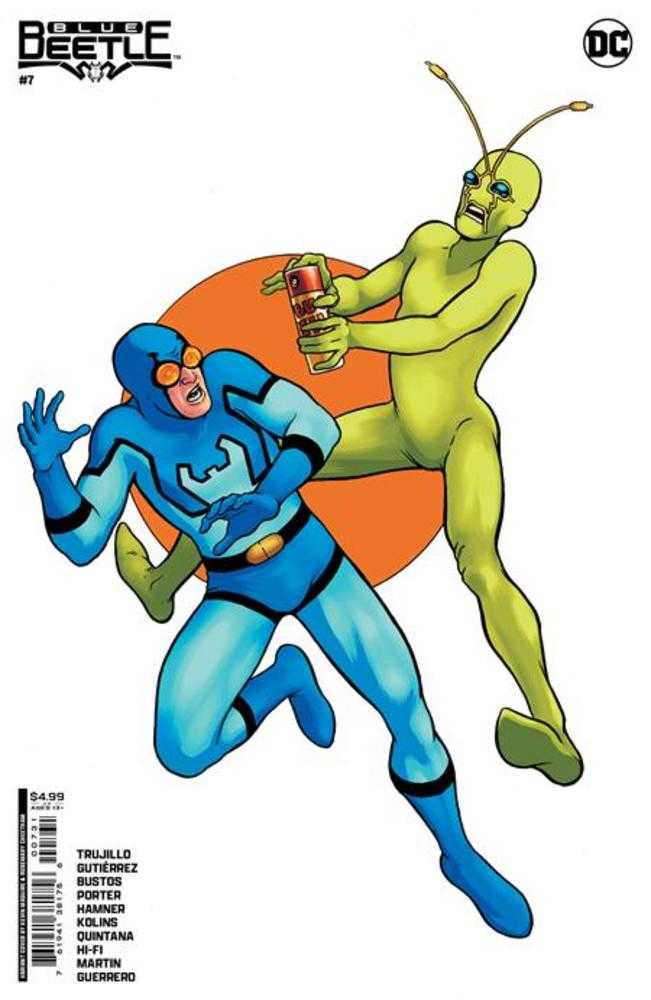 Blue Beetle #7 Cover B Kevin Maguire Card Stock Variant | Odin's Place