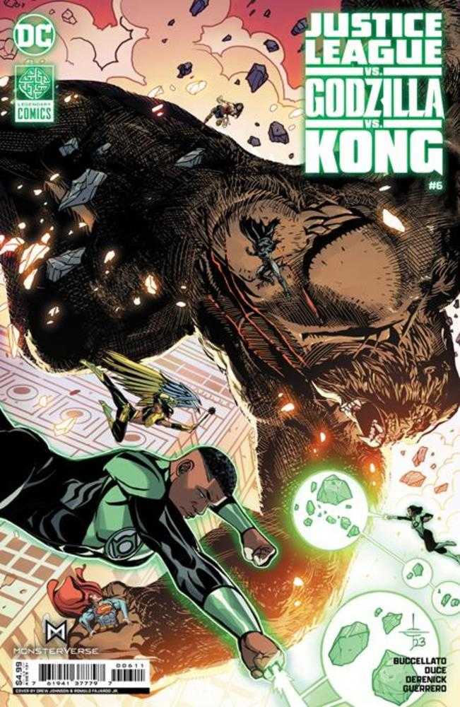Justice League vs Godzilla vs Kong #6 (Of 7) Cover A Drew Edward Johnson | Odin's Place