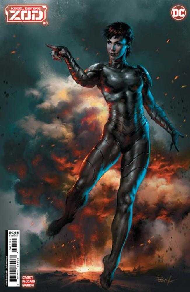 Kneel Before Zod #3 (Of 12) Cover B Lucio Parrillo Card Stock Variant | Odin's Place