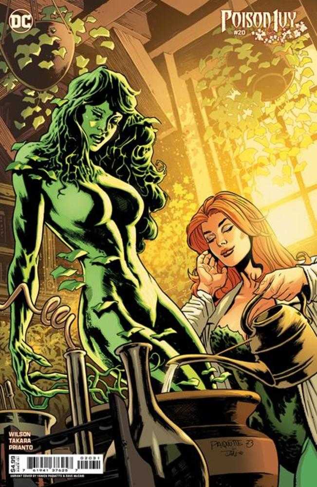 Poison Ivy #20 Cover C Yanick Paquette Card Stock Variant | Odin's Place