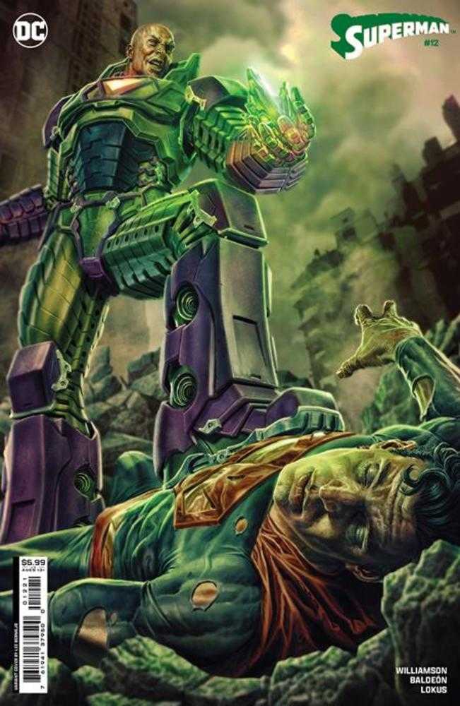 Superman #12 Cover B Lee Bermejo Card Stock Variant | Odin's Place