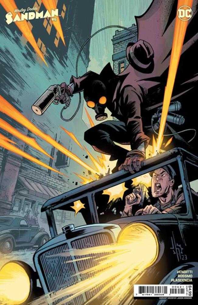 Wesley Dodds The Sandman #6 (Of 6) Cover B Jason Howard Card Stock Variant | Odin's Place